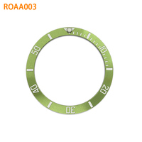 ROAA Lunette de montre en aluminium 38mm*30.7mm, accessoire compatible avec les montres Sub Gmt 007 009