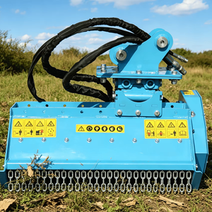 <span class=keywords><strong>Broyeur</strong></span> à fléaux pour excavatrice pour le défrichement des terres, débroussailleuse robuste pour souches, racines et végétation dense - Product Image 3