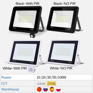 <span class=keywords><strong>20W</strong></span> dẫn cảm biến chuyển động lũ Đèn Ngoài Trời PIR đèn cảm ứng ánh sáng thông minh an ninh đèn pha - Product Image 4