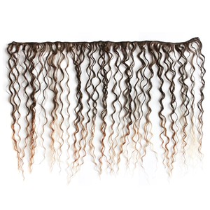 Extensions de <span class=keywords><strong>cheveux</strong></span> synthétiques en fibre haute température, ondulées profondes <span class=keywords><strong>Afro</strong></span> Bobo, 28 pouces, lot de 9 pièces, 260g - Product Image 5