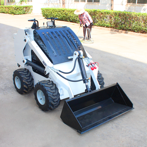 ENVÍO GRATUITO Mini Cargadora Compacta Diesel Barata, Mini Cargadoras Compactas con Ruedas, Mini Cargadora de 1000 kg, 500 kg, 400 kg - Product Image 2