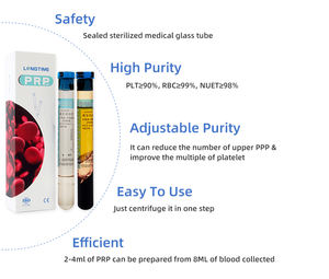 Tubos 10ML PRP Tubo ACD y Gel + Anticoagulante para Plasma Rico en Plaquetas - Product Image 2
