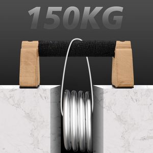 Barres parallèles en bois professionnelles pour l'entraînement en callisthénie, blocs pour les pompes, équipement <span class=keywords><strong>de</strong></span> gym à domicile pour hommes et femmes - Product Image 6