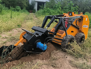 ماكينة خنادق صغيرة من <span class=keywords><strong>WECAN</strong></span> بسعة تحميل في المزرعة الصغيرة ، لوادر مرفق حفار خنادق ، مكون محرك أساسي - Product Image 2