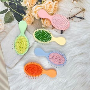 Mini peigne de massage à coussin d'air, peigne à cheveux portable de voyage pour femmes, avec poils doux, conception légère, options multicolores - Product Image 2