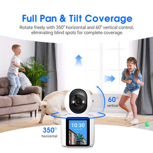 Anywii Đầy Đủ Pan Nghiêng Wifi An Ninh Máy Ảnh Điều Khiển Từ Xa CMOS Cảm Biến Micro SD Dữ Liệu Cho Hoàn Thành Phòng Bảo Hiểm Video Gọi Điện - Product Image 6