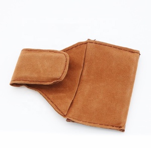 Porte-<span class=keywords><strong>craie</strong></span> de billard/snooker en cuir noir/marron de qualité supérieure - Product Image 5