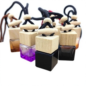Diffusore di Aromi Decorativo Ispirato al Caffè, Bottiglia Profumata da Appendere, Ornamento per <span class=keywords><strong>Auto</strong></span>, Flacone Personalizzato in Legno Direttamente dalla Fabbrica - Product Image 1