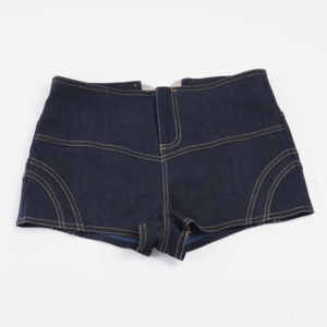 Shorts de Mezclilla Sintética para Mujer con Mariposa Metálica en la Parte Trasera, Cintura Baja, Estilo Y2K, Ropa Urbana, Novedad 2026 - Product Image 6