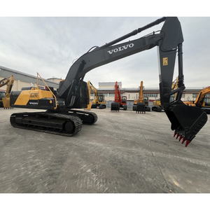 Excavadora de cadenas Volvo EC210 amarilla de uso pesado, capacidad de cazo de 1.3 m, motor de alta eficiencia de 147 HP, 22 toneladas, profundidad de excavación de 5 m - Product Image 4