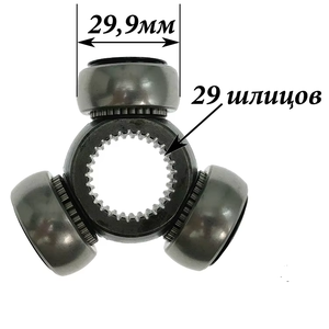 CROCIERA SEMIASSE TRÍPODE Junta TRICETA EJE 33X44.3X26.6 Categoría de producto C.V. Juntas para FORD ESCOPE 2,3 - Product Image 2