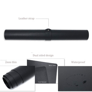 Factory Custom <strong>Desk</strong> <strong>Mat</strong> Mouse Pad <strong>Desk</strong> Pad Waterproof Desktop <strong>Leather</strong> <strong>Mat</strong> for Keyboard and Mouse Protector for Office and Home - Product Image 4