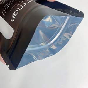 맞춤형 무광 반투명 플라스틱 알루미늄 지퍼백, 양말 및 속옷 포장용 - Product Image 5