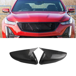 ฝาครอบกระจกมองหลังรถยนต์ ป้องกันฝุ่นละออง รุ่น US สำหรับ Cadillac CT5 2020-2025 ชุดแต่งรถยนต์ อุปกรณ์เสริมรถยนต์ - Product Image 1