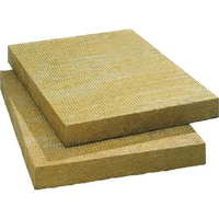 Panneau de laine de roche de haute qualité, produits en fibre de verre, feuillard d'isolation thermique ignifuge de 100 mm d'épaisseur pour la construction de murs extérieurs