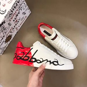 Chaussures de Skateboard Homme Luxe Designer 2026 Nouvelle Collection Printemps en Cuir Verni à Lacets Motif Tête de Mort Blanc Décontracté Style Européen - Product Image 3