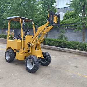 चीन 400 किग्रा 500 किग्रा 600 किग्रा 800 किग्रा 1000 किग्रा डीजल मिनी फ्रंट एंड लोडर 4x4 इलेक्ट्रिक मिनी व्हील लोडर - Product Image 5