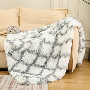 FF4777 maison salon décor confortable doux en peluche épaisse couverture chaude cadeau lit canapé canapé <span class=keywords><strong>Plaid</strong></span> floue moelleux jeter couverture - Product Image 5