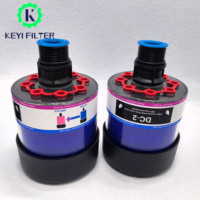Filtre déshydratant KEYI DC-2 DC-3 DC-4 pour boîte de vitesses d'énergie éolienne, en gel de silice/fibre de verre, efficacité de 99,99 %