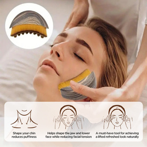 Masseur facial doux avec logo personnalisé, nouvelle brosse ovale pour le drainage lymphatique, brosse pour le drainage lymphatique du visage, pour le massage quotidien des yeux, du cou et du corps - Product Image 3