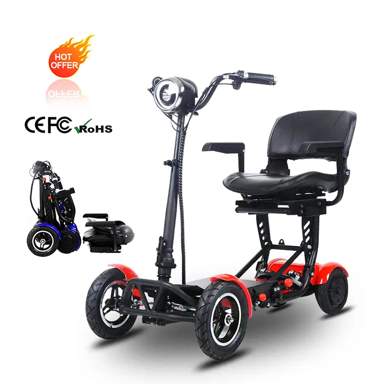 Fast Delivery Cheap Price All Terrain Folding Mobility Scooters Free Shipping Moped Electric Scooter