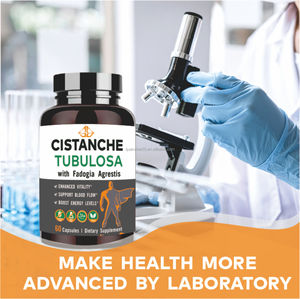 OEM - Cápsulas para Mejorar la Salud del Corazón Masculino, Energía y Vitalidad, Compuesto Natural de Cistanche Tubulosa con Pimienta Negra, 60 Cápsulas - Product Image 4