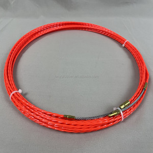 <span class=keywords><strong>Fil</strong></span> électrique <span class=keywords><strong>optique</strong></span> flexible de <span class=keywords><strong>fibre</strong></span> tirant l'extracteur rouge de câble de polyester d'outils d'installation - Product Image 1