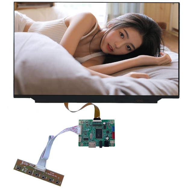 17.3 Inch 1080P TFT LCD Module N173HCE-E3A E3C Supports 1920*1080(RGB) with RTD2555V1.0 LCD Controller Board LCD Kit