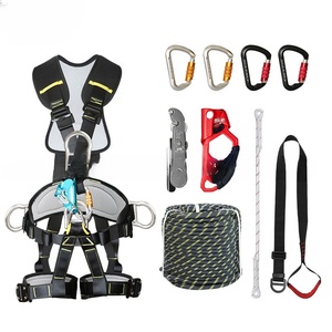 Attrezzatura per arrampicata su roccia per cintura da arrampicata all'aperto, cinture di sicurezza speciali ad alta quota con aria condizionata e funi di fuga - Product Image 6