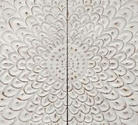 Chambre à coucher de salon rustique sculpté KD armoire de rangement en bois de pin recyclé