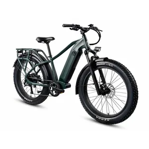 2024 공장 가격 자전거 26 '알루미늄 합금 250w 48v ebike ebike 새로운 스타일 지방 타이어 ebike 중국 직접 제조