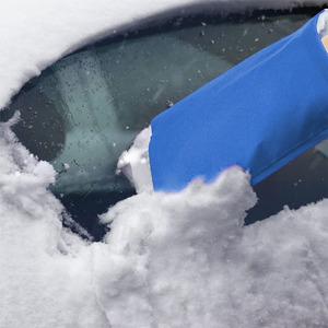Ice Scraper With Glove 26x16.5 Cm Warm Padding For Car Windshield Snow And Ice Removal - Product Image 6