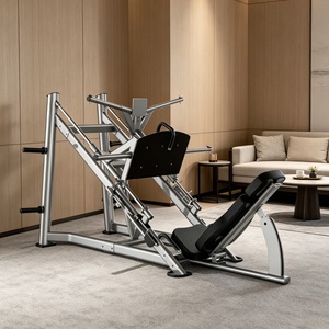 Machine de musculation professionnelle à charge par plaques pour la musculation des jambes, presse à jambes à 45 degrés pour centre de fitness - Product Image 1