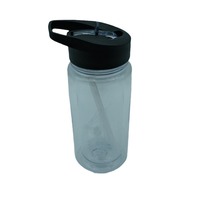 10 Oz Dubbele Muur Plastic Kids Waterfles Dubbele Muur Plastic Kids 10 Oz Tumbler Plastic Tuimelaars Met Riem Flip Top Deksel