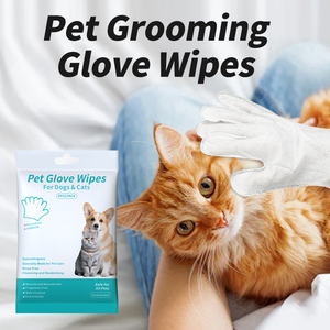 Lingettes pour animaux de compagnie, pour chiens et chats, paquet de 6 pièces, hypoallergéniques, non parfumées, nettoyantes et désodorisantes - Product Image 4