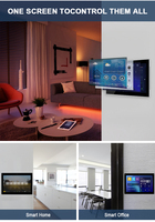 [Surge in order] LCD dinding 10.1 inci IPS kapasitif AIO PoE Ethernet Wifi Android Touche Controller dengan kamera untuk Hotel