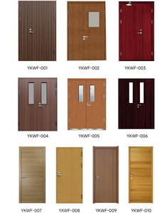Puerta de Madera Ignífuga de Alta Calidad y Diseño Moderno para Oficinas, Puerta de Madera con Clasificación de Resistencia al Fuego para Edificios de Oficinas, Precio de Fábrica - Product Image 4