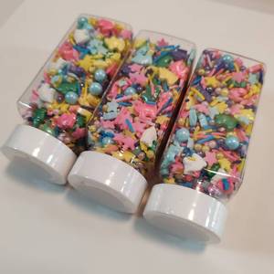 Perles de sucre solides en gros arrose de gâteau article de <span class=keywords><strong>décoration</strong></span> de gâteau <span class=keywords><strong>comestible</strong></span> perles de sucre fournitures de <span class=keywords><strong>décoration</strong></span> de gâteau bouteille de 100g - Product Image 3