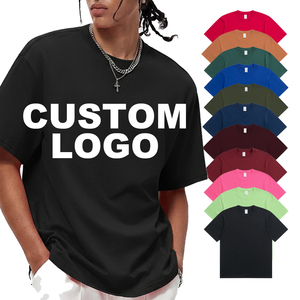 Camiseta Tubular sin Costuras de Algodón 100% Estilo Americano, 230g, Talla Grande, Tejido Tubular, Sin Costuras Laterales, Cuello Pequeño, Mangas Cortas - Product Image 2