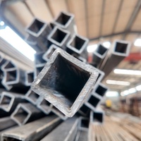 Tubo Rectangular Cuadrado Estirado en Frío de Alta Rigidez Estructural ASTM A106 para Marcos de Ventanas y Puertas de Edificios
