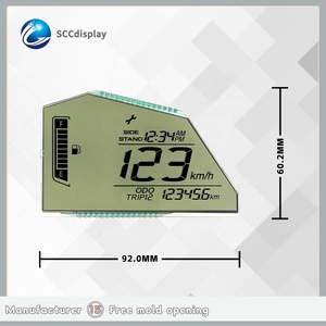 Pantalla LCD para Auto Gw017 7, Personalizada, Antideslumbrante, Bajo Precio, Nuevo Producto 5.0v para Motocicletas Pricol Sjxdgw017 - Product Image 5