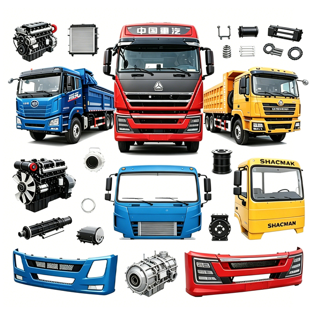Wholesale Heavy Duty Truck Parts Original Replacement Components for Sinotruk /Howo /Shacman /FAW Commercial Vehicle Parts