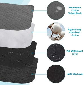Моющиеся подгузники для собак, дрессировочные подгузники для щенков, многоразовые подгузники для мочи в горшке, распродажа amazon - Product Image 3