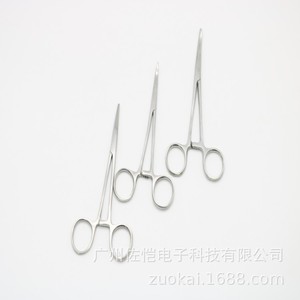 Pinzas de Acero Inoxidable para Extraer Ganchos de Pelo de Mascotas, Rectas y Curvas, 12.5cm, 14cm, 16cm, 18cm, para Perros - Product Image 2