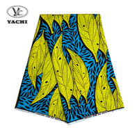 Kain Cetak Lilin Afrika YACHITEX 100% Katun untuk Pakaian