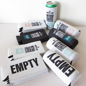 Factory Quality Promotion Custom Printed Neoprene Thermal Fold 12oz Beer Slim Stubby Bottle Can Coolers Holders Skinny <strong>Koozies</strong> - Product Image 2