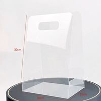 Boîte de présentation pliable transparente en PET, matériau de construction multi-usages