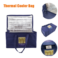 Sacs isothermes en gros avec doublure en aluminium pour 6 canettes, sacs isothermes à 3 couches, sacs de livraison alimentaire isolés USA