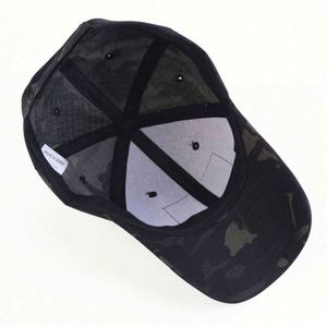 Gorra de Béisbol Ajustada al por Mayor, 100% Algodón, Camuflaje Desértico, Perfil Bajo - Product Image 6