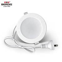 Spot encastré LED en aluminium Berdis AU SAA avec projecteur LED 5W 7W 10W pour magasin de vêtements